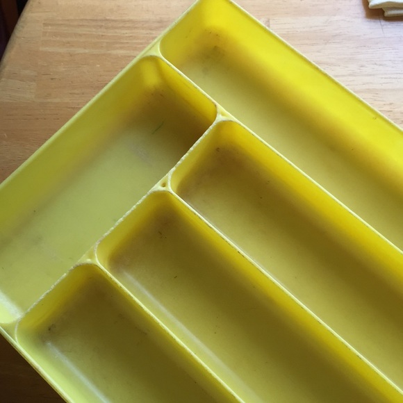 1950's Lustro Ware Styrene Plastic Tray - Picture 4 of 7